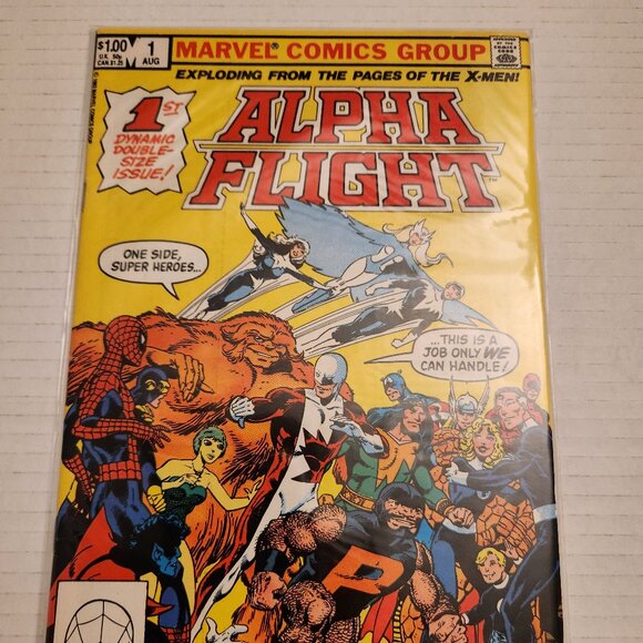 Alpha Flight #1 (1983) Marvel Comics, 1st Puck, Tundra, Namor's Wife, Etc., NM - Picture 1 of 12